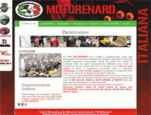 Tablet Screenshot of motorenard.fr